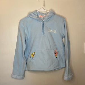 Vintage SpongeBob Kids Hooded Sweater